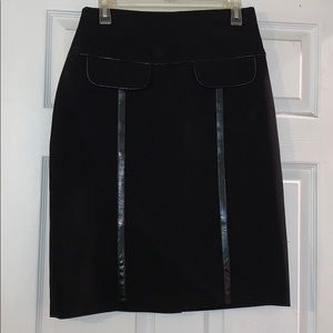 Black Skirt Pencil